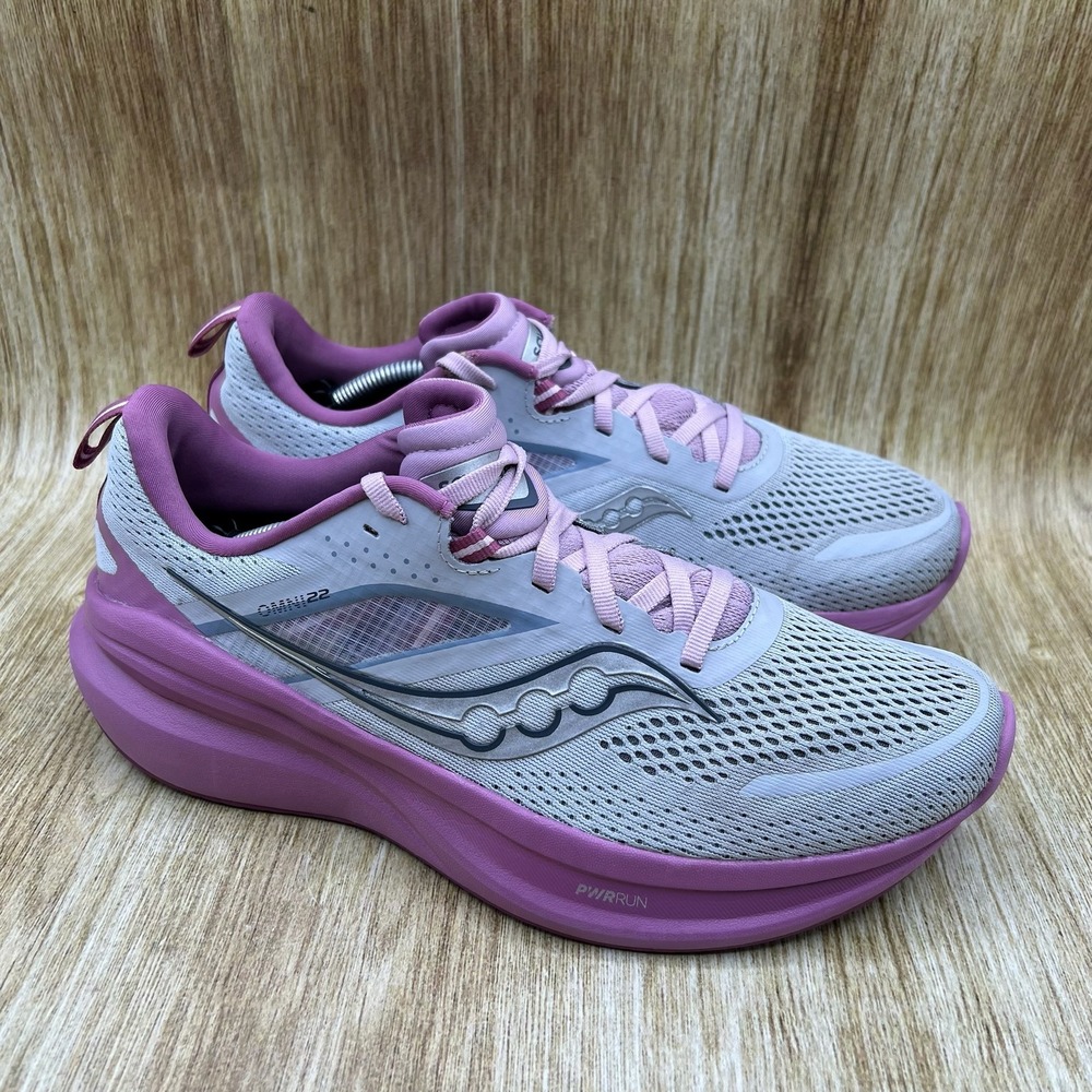 Saucony Omni 22 Women's Size 9.5 Fog Rose Stability Running Shoes S10926-105